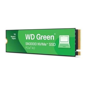 WD 500GB GREEN SN3000 WDS500G4G0E 5000- 4100MB/s M2 NVME GEN4 Disk