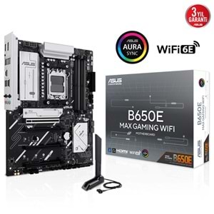 ASUS B650E MAX GAMING WIFI6E DDR5 HDMI DP PCIE 5.0 AM5 ATX