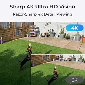 REOLINK 12MP Bullet 4mm Renkli IP Kamera IP67 P340