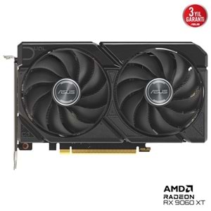 ASUS 8GB DUAL RX9060XT-8G GDDR6 128bit HDMI DP PCIe 5.0