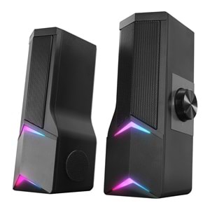 RAMPAGE Elegant X10 Bluetooth'lu Rms Gaming Oyuncu Speaker Işıklı Multimedia