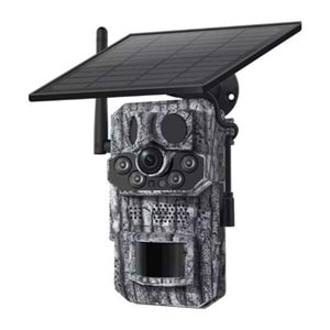 AVENIR 3MP Gps Black Light 4G Kamuflaj Fotokapan Solar Kamera AV-S443H