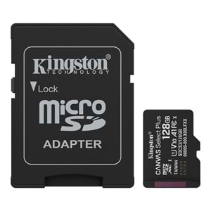 KINGSTON 128GB Micro SD Kart Canvas Select Plus SDCS3/128GB