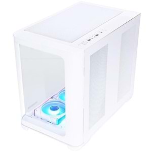 GAMEBOOSTER GB-G2852W Gaming Mid-Tower PC Kasası Beyaz 7-Fanlı