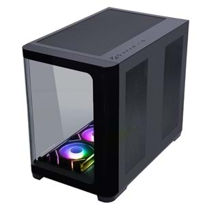 GAMEBOOSTER 850w 80+ BRONZE GB-G2852B-850W Gaming Mid-Tower PC Kasası Siyah 7-Fanlı