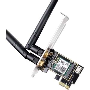 CUDY WE3000 AX5400 WIFI-6E Bluetooth PCI-E 5.3 Kablosuz Adaptör