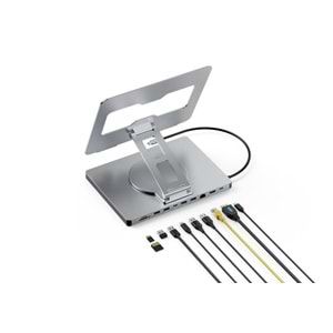 Codegen 10 in 1 Çok Fonksiyonlu Type-C Hub Notebook Macbook Standı Usb-C Docking Station NSC-101