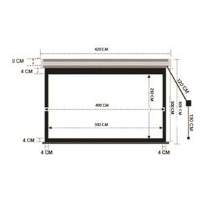 CODEGEN EX-40 400x300 cm Motorlu / Elektrikli Uzaktan Kumandalı Projeksiyon Perdesi