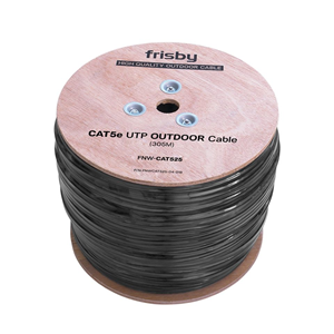 FRISBY 305metre 26AWG Siyah CCA CAT5e Kablo FNW-CAT525