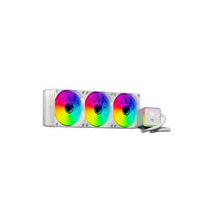 FRISBY FCL-360W ARGB 360mm Sıvı Soğutmalı AM5-1700p İşlemci Fanı Beyaz