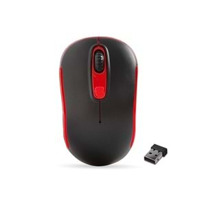 Everest SM-804 Usb Siyah/Kırmızı 1600dpi Kablosuz Mouse