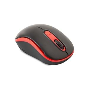 Everest SM-804 Usb Siyah/Kırmızı 1600dpi Kablosuz Mouse