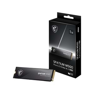 MSI 1TB SPATIUM M560 10200- 8400MB/s M2 NVME GEN5 Disk