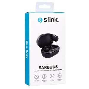 S-LINK TWS Bluetooth Siyah Mikrofonlu Kulaklık SL-TWS05