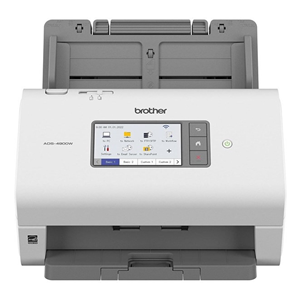 BROTHER A4 ADS-4900W 60ppm Duplex Kablosuz Ağ Tipi Dokunmatik Ekranlı Profesyonel Masaüstü Doküman Tarayıcı