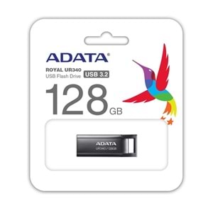 ADATA 128GB Royal UR340 AROY-UR340-128GBK Metal USB 3.2 Bellek 
