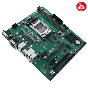 ASUS PRO A620M-C-CSM DDR5 HDMI-DVI-DP TYPEC PCIE 4.0 AM5 mATX Kurumsal Anakart