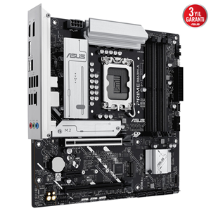 ASUS PRIME B860M-A-CSM DDR5 HDMI-DP TYPEC PCIE 5.0 1851p mATX Kurumsal Anakart