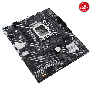 ASUS PRIME H610M-E-CSM DDR5 HDMI-DP PCIE 4.0 1700p mATX Kurumsal Anakart