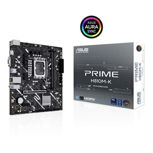 ASUS PRIME H810M-K DDR5 HDMI PCIE 4.0 1851p mATX