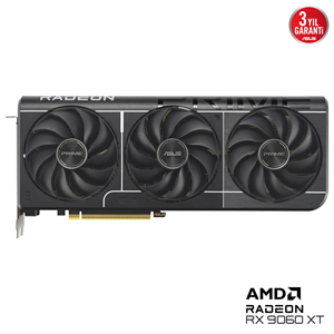 ASUS 16GB PRIME RX9060XT-O16G GDDR6 128bit HDMI-DP PCIE 5.0