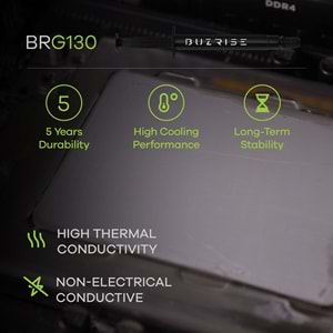 Buzrise BRG-130 2-gram Yüksek Performanslı Termal Macun 13W