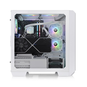 THERMALTAKE VIEW 300MX CA-1P6-00M6WN-00 2-20CM ARGB Fanlı Gaming Mid-Tower PC Kasası Beyaz