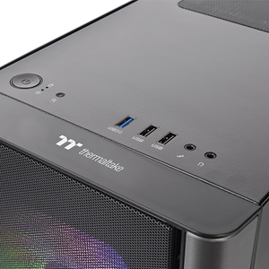 THERMALTAKE V150 BREEZE TG CA-1R1-00S1WN-02 3-ARGB Fanlı Gaming Micro-Tower PC Kasası