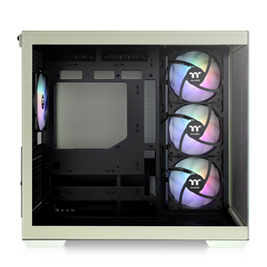 THERMALTAKE VIEW 80 MATCHA GREEN CA-1Z2-00MEWN-00 4-ARGB Fanlı Gaming Mid-Tower PC Kasası Yeşil