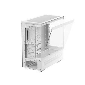 DEEPCOOL CH690 Digital WH Panoramik Dahili Dijital Durum Ekranlı Yüksek Hava Akışlı Beyaz Gaming Mid-Tower PC Kasası