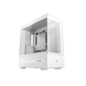 DEEPCOOL CH690 Digital WH Panoramik Dahili Dijital Durum Ekranlı Yüksek Hava Akışlı Beyaz Gaming Mid-Tower PC Kasası