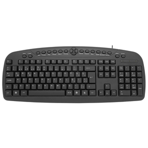 FRISBY FK-142QU Kablolu USB Q Trk Siyah Klavye