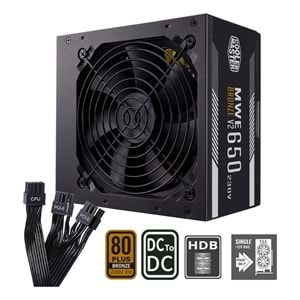 COOLERMASTER 650W 80+ BRONZE CMP510 TG CP510-KGNN65-S01 4-ARGB Fanlı Gaming Mid-Tower PC Kasası
