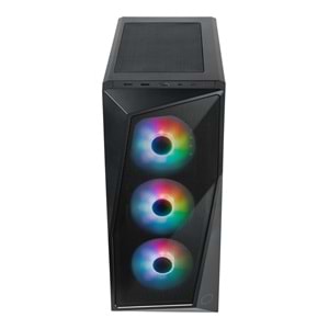 COOLERMASTER 700W 80+ CMP520 TG CP520-KGNN70-S00 3-ARGB Fanlı Gaming EATX PC Kasası
