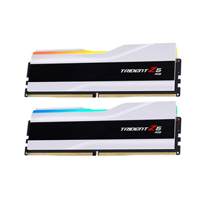 GSKILL 64GB (2X 32GB) DDR5 6000MHZ CL32 DUAL KIT PC RAM / TRIDENT Z5 RGB F5-6000J3636F32GX2-TZ5RW BEYAZ