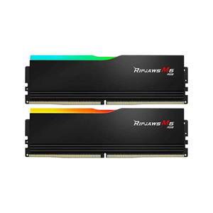 GSKILL 32GB (2X 16GB) DDR5 6400MHZ CL36 RGB DUAL KIT PC RAM / Ripjaws M5 Siyah RGB F5-6400J3648F16GX2-RM5RK