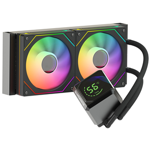 GAMEBOOSTER 240MM SIGHT PRO 240B GB-LCS-SP240B ARGB AM5-1851p Sıvı Soğutmalı İşlemci Fanı