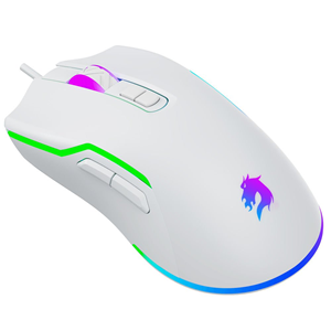 GAMEBOOSTER M18 Inferno 2.4ghz Kablosuz RGB Aydınlatmalı Beyaz Profesyonel Gaming Mouse