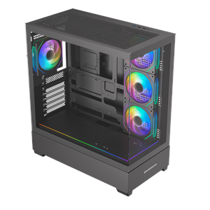 GAMEBOOSTER 750W 80+ BRONZE NYVRA PRIME JBST-GBJML01 4-ARGB Fanlı Gaming EATX PC Kasası