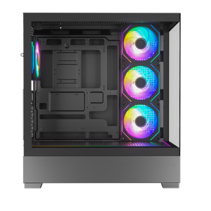 GAMEBOOSTER 750W 80+ BRONZE NYVRA PRIME JBST-GBJML01 4-ARGB Fanlı Gaming EATX PC Kasası