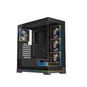 GAMEBOOSTER 850W 80+ BRONZE NYVRA SYNC JBST-GBJML07 4-ARGB Fanlı Gaming Mid-Tower PC Kasası