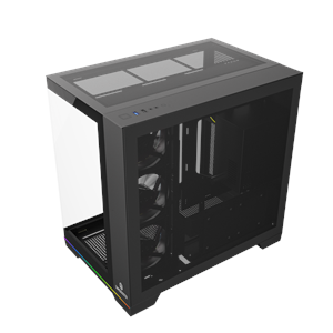 GAMEBOOSTER 850W 80+ BRONZE NYVRA SYNC JBST-GBJML08 4-ARGB Fanlı Gaming Mid-Tower PC Kasası
