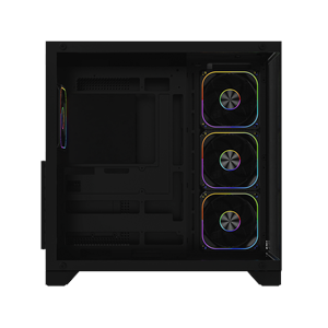 POWERBOOST 750W 80+ BRONZE PB-C9025B 4-ARGB Fanlı Gaming Mid-Tower PC Kasası
