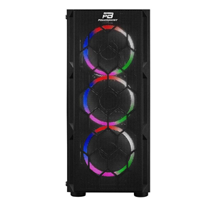 POWERBOOST 650W 80+ VK-D501M 4-Rainbow Fanlı Gaming Mid-Tower PC Kasası