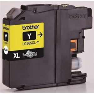 BROTHER LC565XLY Sarı (Yellow) 1.200 Sayfa Yüksek Kapasiteli Mürekkep Kartuşu