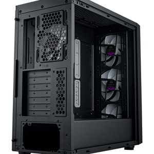 COOLERMASTER MASTERBOX 600 TG MB600-KGNN-S00 3-14CM RGB Fanlı Gaming EATX PC Kasası