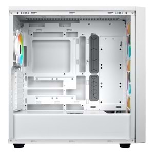 COOLERMASTER MasterBox 600 TG MB600-WGNN-S00 3-14CM ARGB Fanlı Gaming EATX PC Kasası Beyaz
