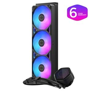 COOLERMASTER 360MM MasterLiquid Atmos II 360 MLX-D36M-A25SZ-P1 ARGB AM5-1851p Sıvı Soğutmalı İşlemci Fanı 