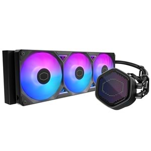 COOLERMASTER 360MM MasterLiquid Atmos II 360 MLX-D36M-A25SZ-P1 ARGB AM5-1851p Sıvı Soğutmalı İşlemci Fanı 