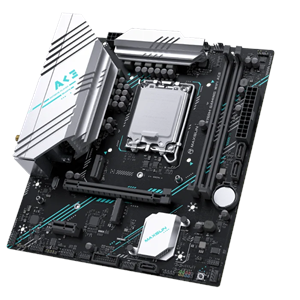 MAXUN B760M GAMING WIFI6E ACE DDR5 HDMI PCIE 4.0 1700p mATX